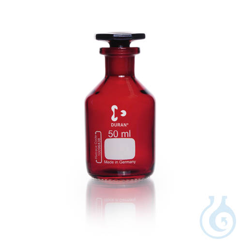 DURAN&reg; Standflasche, Enghals, braun, USP , ...