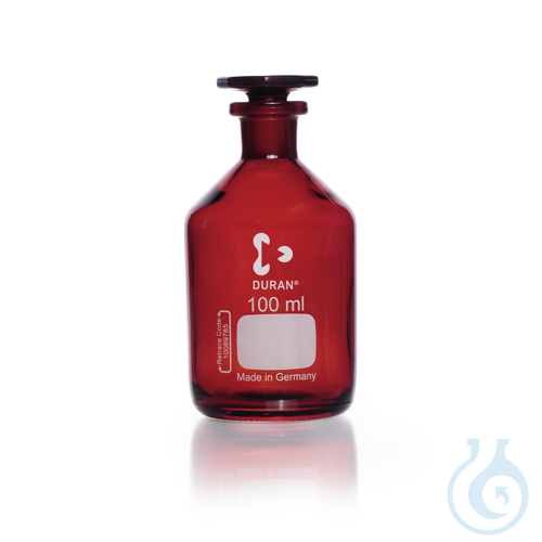 DURAN&reg; Standflasche, Enghals, braun, USP , ...