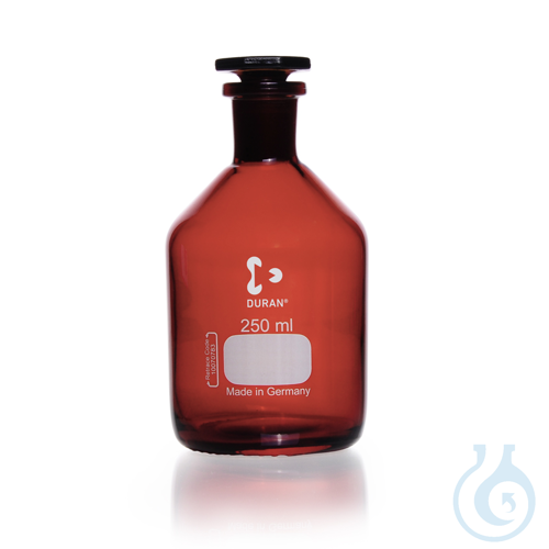 DURAN&reg; Standflasche, Enghals, braun, USP , ...