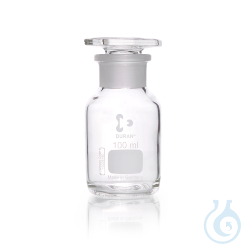 DURAN&reg; Standflasche, Weithals, klar, Hals m...