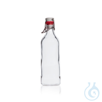 DURAN® Rollrandflasche, mit Bügelverschluss, 250 ml Mikrobiologie ist ein wichtiger Bereich der...