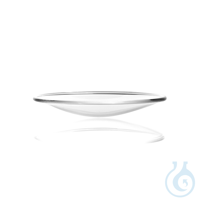 Watch Glass Dish made from soda-lime glass, fused rim Watch Glass Dish, soda-lime glass, Ø 70 mm...