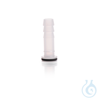 Olive en matiére plastique (PP), joint en silicone, droit, GL 18