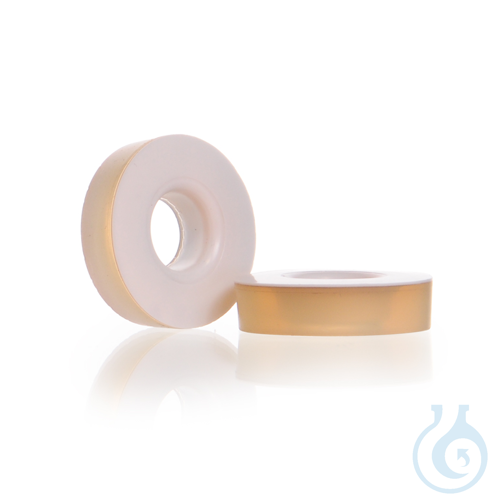 Silicone Sealing Ring, VMQ, with bonded PTFE face