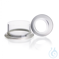 DURAN® Planflansch, geschliffen, ohne Nut, DN 150 DURAN® Planflansche mit und ohne Nut eignen...