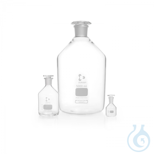 DURAN&reg; Standflasche, Enghals, klar, Hals mi...