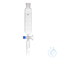 DURAN® Tropftrichter, zylindrisch, mit Teilung, und Schliff DURAN® Tropftrichter, mit Schliff, NS...
