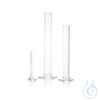 DURAN® Measuring Cylinder, tall form, without graduation, for DIN EN ISO 4788, with spout and...