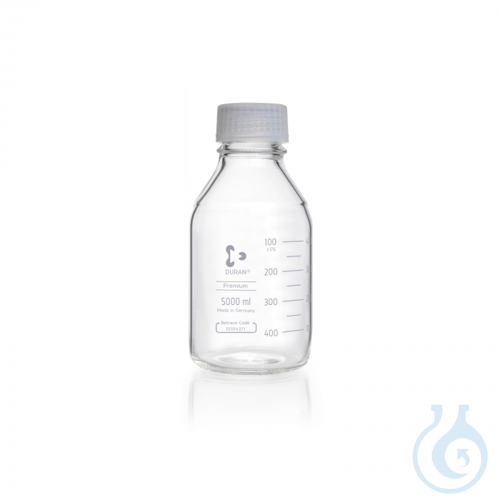 DURAN&reg; Premium GL 45 Flasche, klar, mit Pre...