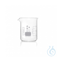 DURAN® Becher, niedrige Form, mit Ausguss, 150 ml Bechergläser sind zylindrische Gefäße mit einer...