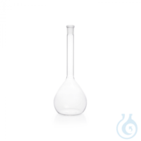 DURAN® Volumetric flask, partially ground, NS 19/26, 500 ml, without print