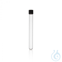 Cultuurbuisjes, disposable, kalk-soda-glas, 18 x 180 mm, GL 18, schroefdop (PP) met rubber dichting