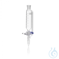 DURAN® Tropftrichter, mit Druckausgleich, zylindrisch, mit Teilung und Schliff DURAN®...