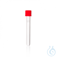 DURAN® cultuurbuis met DIN-schroefdraad, met schroefdoppen, 12 x 100 mm. GL 14, 6 ml