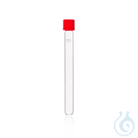 DURAN® cultuurbuis met DIN-schroefdraad, met schroefdoppen, 18 x 180 mm, GL 18, 20 ml