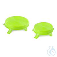 DURAN® silicone deksel, uitzetbaar DURAN® siliconen deksels, set XL-XXL,...