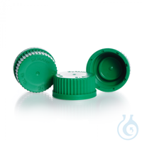 Schroefdop GL 45, PP, groen, voor DURAN® laboflessen, met conusdichting