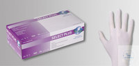 Latexhandschuhe Unigloves Select Plus, puderfrei, Größe S • Chemikalienschutz EN 374 
• unsteril...