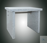 Weighing table made of granite, vibration-free construction with improved...