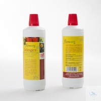 Flowers Düngerkonzentrat, 1000 ml Flasche Düngerkonzentrat für blühende und grüne Topfpflanzen...