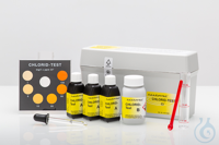 Testoval® Chlorid 0 - 100 mg Farbvergleichsbesteck für die schnelle manuelle Analyse des...