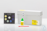 Testoval® pH-Wert 8 - 12 Farbvergleichsbesteck für die schnelle manuelle Analyse des...