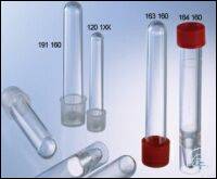 CELL CULTURE TUBE, 4,5 ML, PS, 12,4/75 MM,, ROUND BOTTOM, TWO-POSITION VENT...