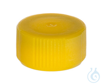 SCREW CAP, 12 MM, YELLOW, WITH O-RING,, FOR CAT.-NO. 716XXX/717XXX/722XXX,...