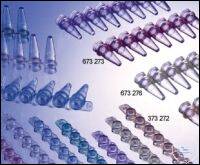 SAPPHIRE 8-CAP STRIP, PP, VIOLET, DOMED,, FOR 6732XX, 125 PCS./BAG SAPPHIRE...