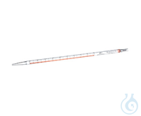 PIPETTE, 10 ML, GRADUIERUNG 1/10 ML, STE, PAPIER-KUNSTSTOFF-VERPACKUNG, EINZELN VE