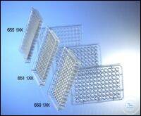 MICROTITERPLAAT VOOR CELCULTUUR, 96 WELLS, PS, U-B, TRANSP., CELLSTAR® TC, STERIEL, SINGLE V