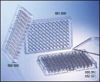 MICROPLATTE, 96 WELL, PS, F-BODEN (KAMIN, TRANSP., MICROLON®, HIGH BINDING,...