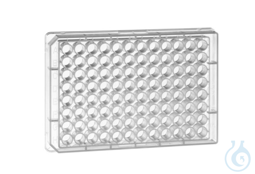 MICROPLATTE, 96 WELL, PP, F-BODEN, NATUR, STERI...