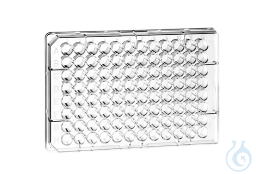 MICROPLATTE, 96 WELL, PS, F-BODEN (KAMIN, TRANS...