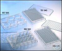 CELL CULTURE MICROPLATE, 96 WELL, PS, F-BOTTOM, (CHIMNEY WELL), CLEAR,...