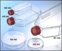 CELL CULTURE FLASK, 250 ML, 75 CM², PS,, CELLCOAT®, POLY-D-LYSINE, RED FILTER...