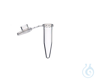 REACTION TUBE, 0.5 ML, WITH ATTACHED, CAP, SUIT...