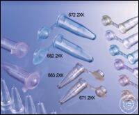 SAPPHIRE PCR TUBE, 0.2 ML, PP, BLUE, WITH ATTACHED, DOMED CAP, 1.000 PCS./BOX...