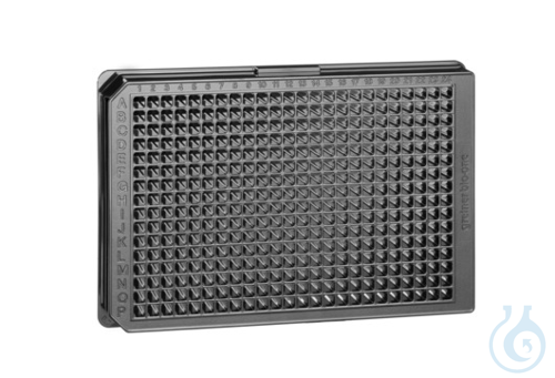 CELL CULTURE MICROPLATE, 384 WELL, PS, F-BOTTOM...