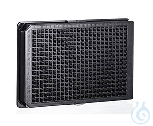 ZELLKULTUR MICROPLATTE, 384 WELL, PS, SCHWARZ, ...