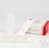 Zytozentrifugenpapier 2589D, 500 g/qm, 25x75 mm, zweifach gelocht (6mm)