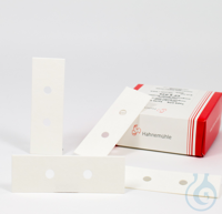 Cytocentrifuge paper 2589D ,500 g/sqm ,25 x 75 mm, two holes (6 mm),...