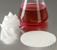 Filter paper 0858, for clarification ,medium fast, grained, 75 g/sqm ,300 x 300  Filter paper...