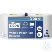 Tork Wiping Paper Plus 130041 2 Rollen Pro Ve