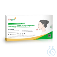 Covid / Coronavirus (2019-nCoV) HOTGEN® Antigen-Laien-Test Abstrich in vorderer Nasenhöhle...