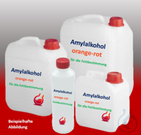 Amylalkohol orange-rot für die Fettbestimmung nach Gerber, 1 Ltr.
