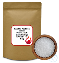 Paraffin Pastillen reinst, Pharm. EUR (schüttfähig), EP 52-54 °C, 1 kg