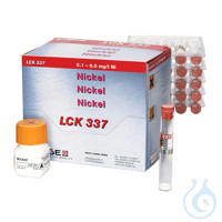 Küvetten Test Nickel,  Messbereich 0,1-6,0 mg/l, 25 Bestimmungen