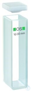 Makro-Küvette 100-OS SD 10mm, VOL 3500µl Makro-Küvette Typ 100-OS mit Falzdeckel für...
