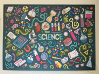 Poster Science 140 x 100 cm Plakatdruck Chemie Poster für das Labor von augusta laborbedarf für...